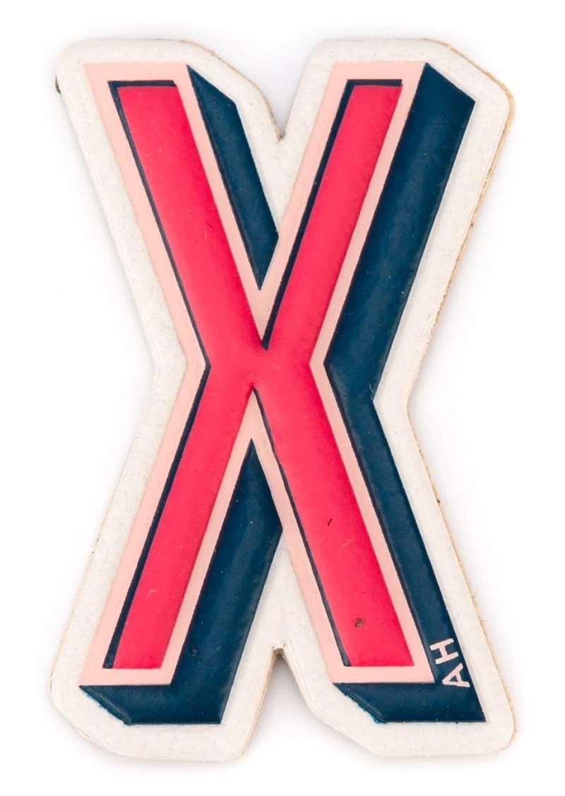 Anya Hindmarch 'X' sticker