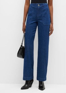 A.P.C. 70s High Rise Wide Jeans