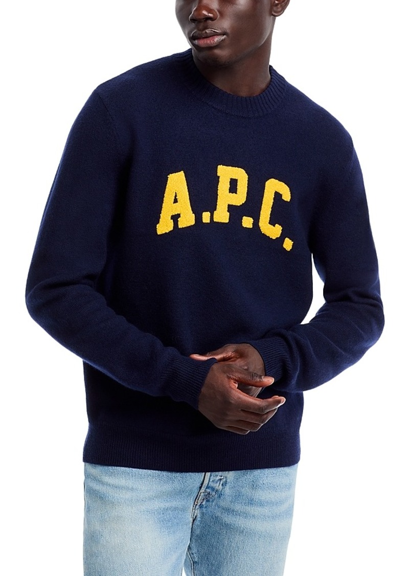 A.P.C. A. p.c. Joshua Logo Sweater