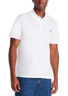 A.P.C. A. p.c. Standard Regular Fit Pique Polo Shirt