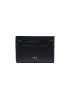 A.P.C. André leather cardholder