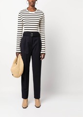 A.P.C. Anthea belted tailored trousers