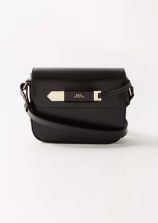 A.P.C. - Charlotte Small Leather Cross-body Bag - Womens - Black