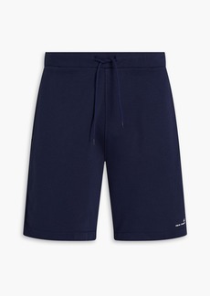 A.P.C. - Coed printed cotton-jersey drawstring shorts - Blue - XS