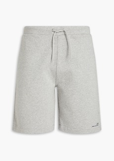 A.P.C. - Coed printed cotton-jersey drawstring shorts - Gray - S