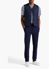 A.P.C. - French cotton-terry drawstring sweatpants - Blue - XS