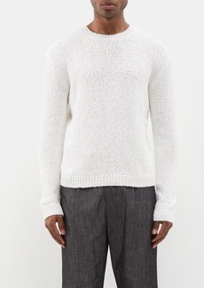 A.P.C. - Gaston Knitted Cotton-blend Sweater - Mens - Off White