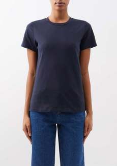 A.P.C. - Poppy Organic Cotton-t-shirt - Womens - Dark Navy