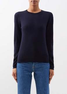A.P.C. - Savannah Merino-wool Sweater - Womens - Blue Navy