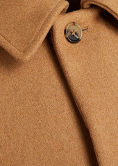 A.P.C. - Wool-blend felt coat - Brown - XS