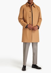 A.P.C. - Wool-blend felt coat - Brown - XS