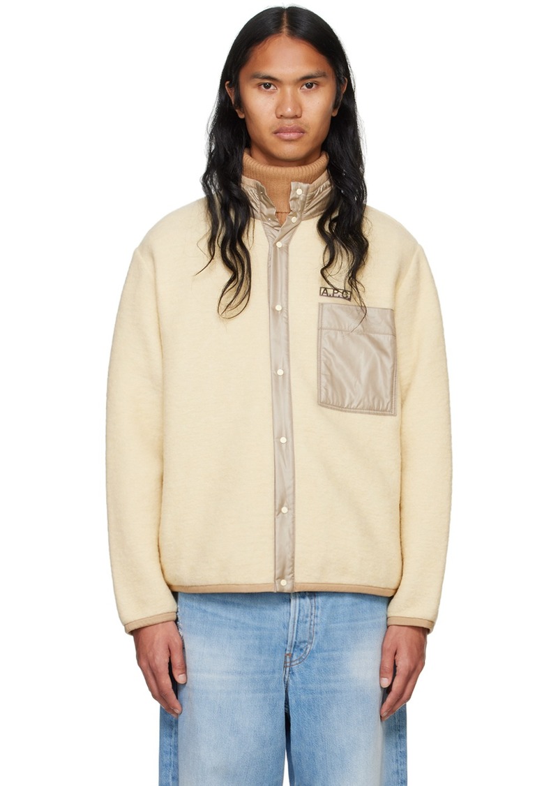 A.P.C. A. P.C. Beige Ewan Jacket