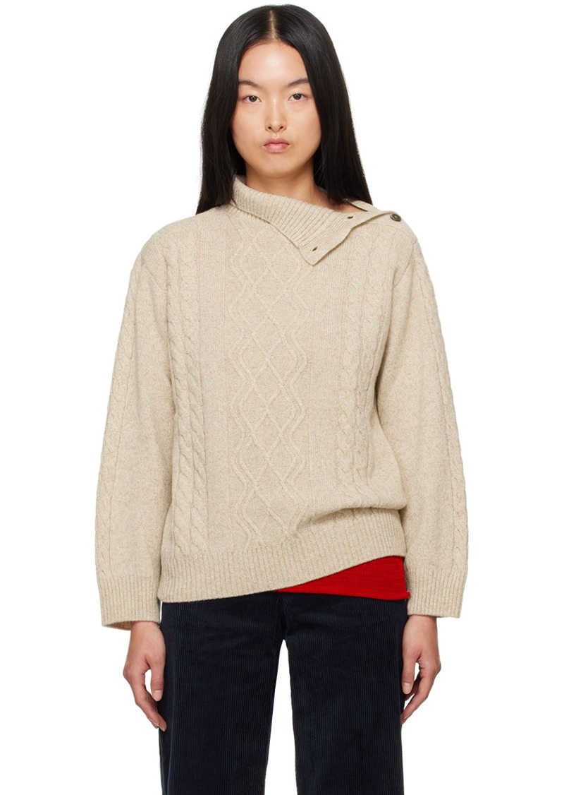 A.P.C. A. P.C. Beige Karen Turtleneck