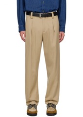 A.P.C. A. P.C. Beige Renato Trousers