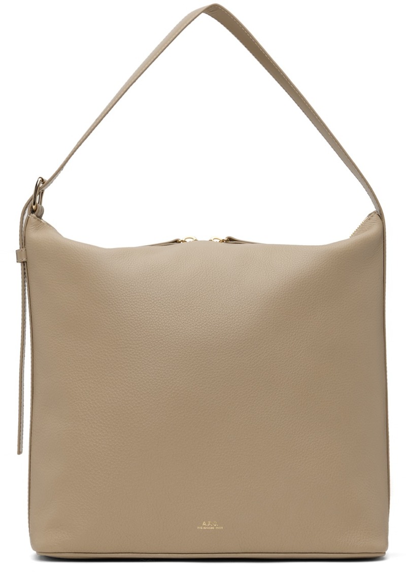 A.P.C. A. P.C. Beige Vera Tote