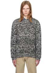 A.P.C. Black & Off-White Alec Sweater