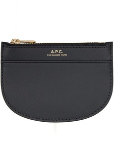 A.P.C. A. P.C. Black Demi-Lune New Card Holder