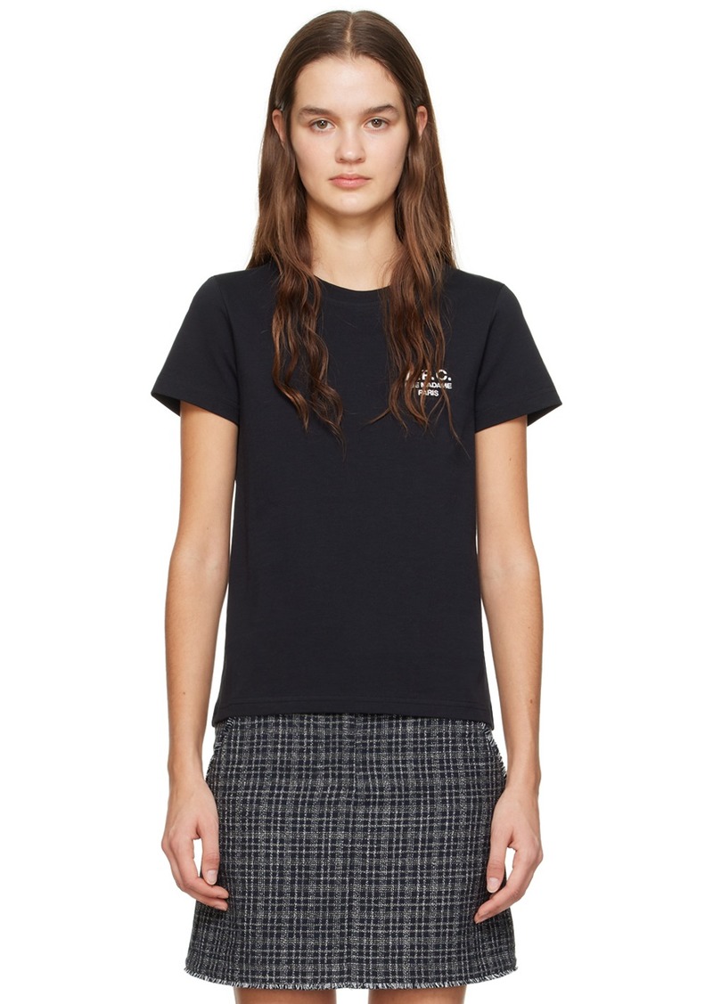 A.P.C. A. P.C. Black Denise T-Shirt