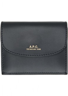 A.P.C. Black Genève Trifold Wallet