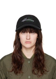 A.P.C. A. P.C. Black JJJJound Edition 'Hôtel Souvenirs' Cap