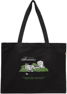 A.P.C. Black JJJJound Edition 'Hôtel Souvenirs' Tote