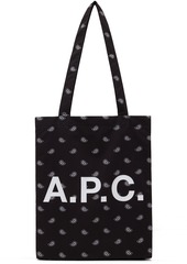 A.P.C. A. P.C. Black Lou Tote