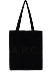 A.P.C. A. P.C. Black Lou Tote