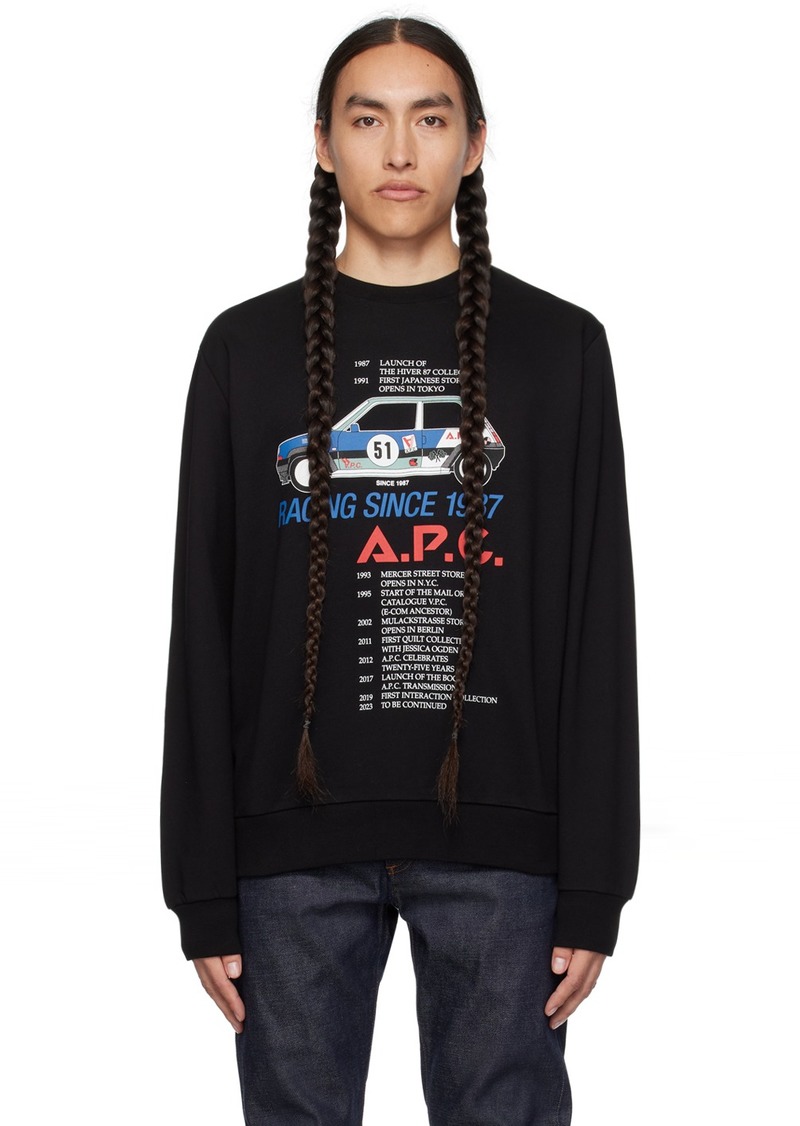 A.P.C. A. P.C. Black Mack Sweatshirt