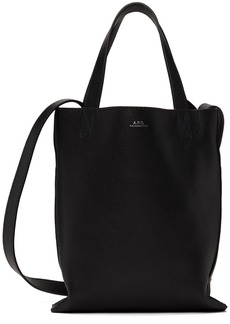 A.P.C. A. P.C. Black Maiko Small Shopper Tote