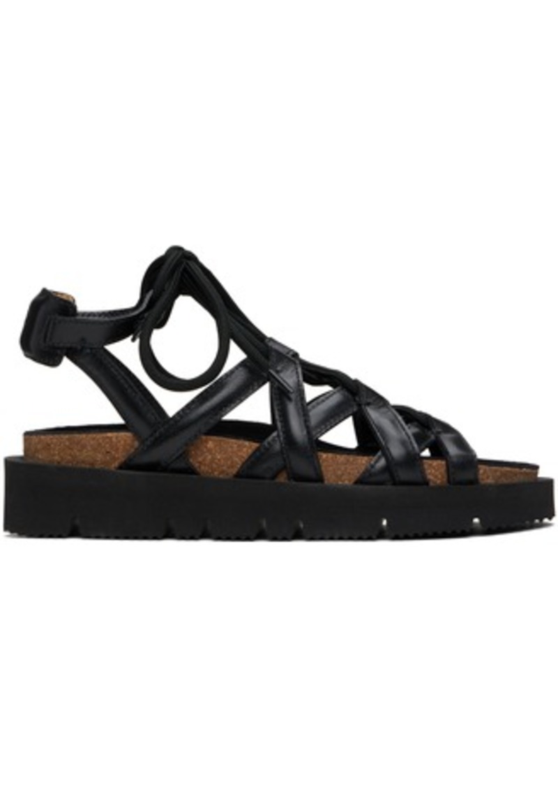 A.P.C. A. P.C. Black Natacha Ramsay-Levi Edition Iliade Sandals