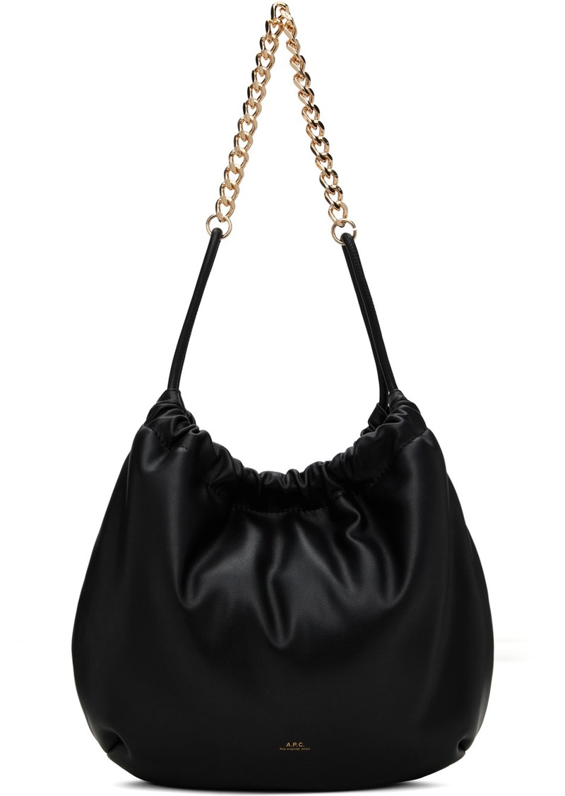 A.P.C. A. P.C. Black Ninon Chain Bag