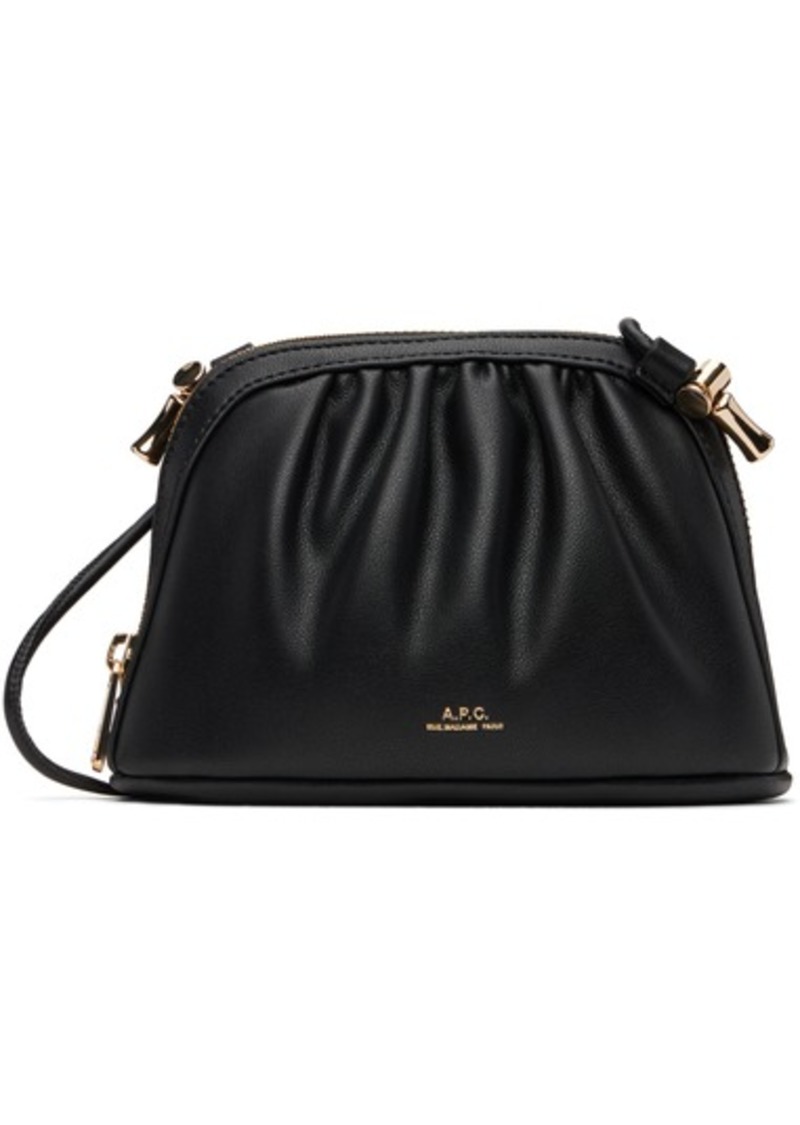 A.P.C. A. P.C. Black Ninon Small Drawstring Bag