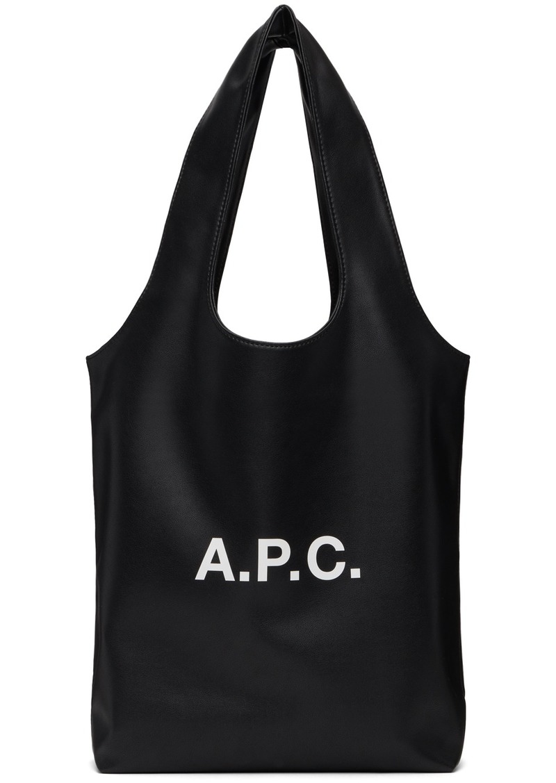 A.P.C. A. P.C. Black Ninon Small Tote