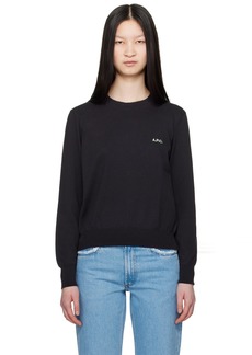 A.P.C. Black Vera Sweater