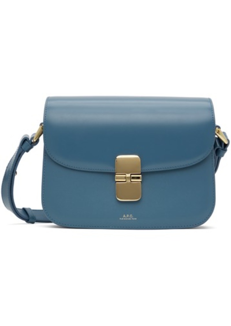 A.P.C. A. P.C. Blue Grace Small Bag