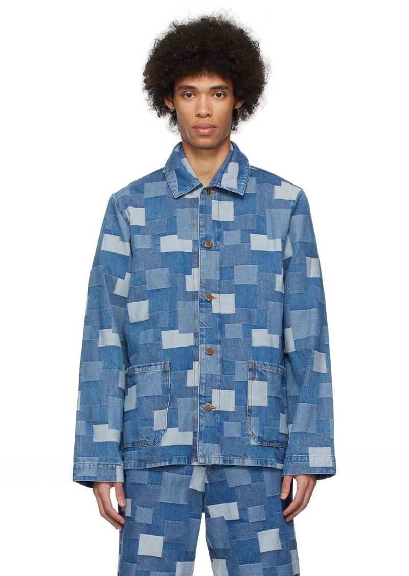 A.P.C. A. P.C. Blue Kerlouan Denim Jacket