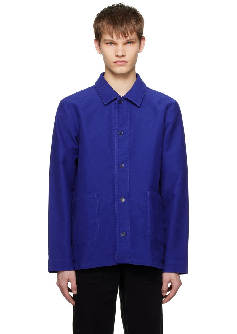 A.P.C. A. P.C. Blue Kerlouan Jacket