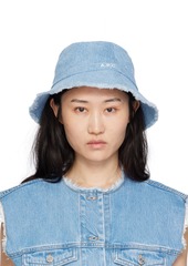 A.P.C. A. P.C. Blue Mark Bucket Hat