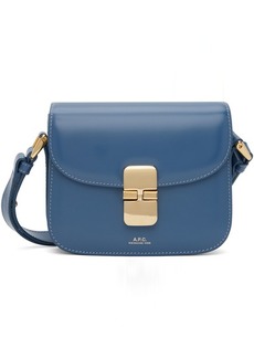A.P.C. Blue Mini Grace Bag
