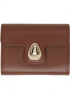 A.P.C. Brown Astra Compact Card Holder