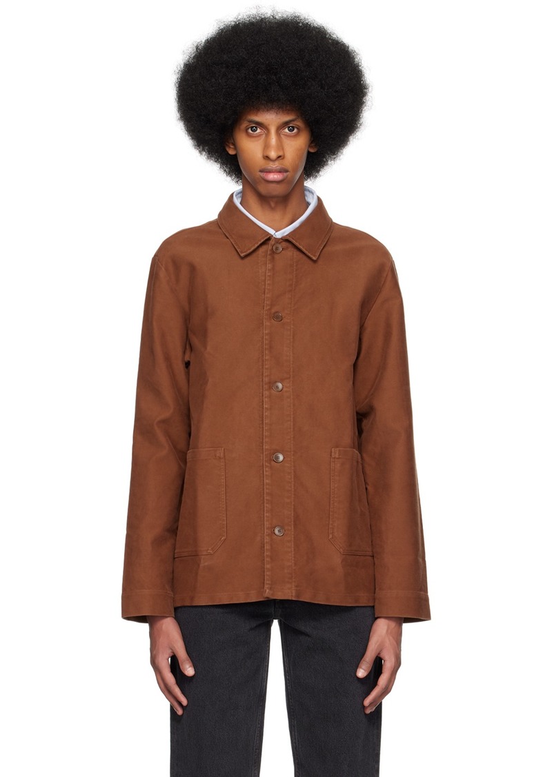 A.P.C. A. P.C. Brown Kerlouan Jacket