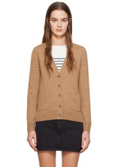 A.P.C. Brown Louisa Cardigan