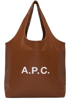 A.P.C. A. P.C. Brown Ninon Tote