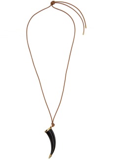 A.P.C. A. P.C. Brown Roadie Necklace