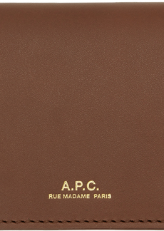A.P.C. Brown Stefan Card Holder