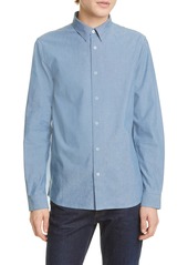 A.P.C. Chemise Hector Button-Up Chambray Shirt