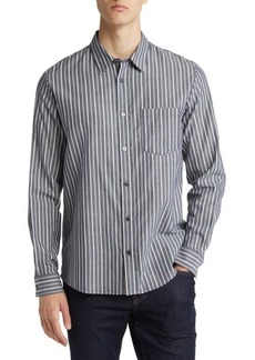 A.P.C. A. P.C. Clement Stripe Button-Up Shirt