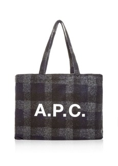 A.P.C. Diane Logo Shopping Tote