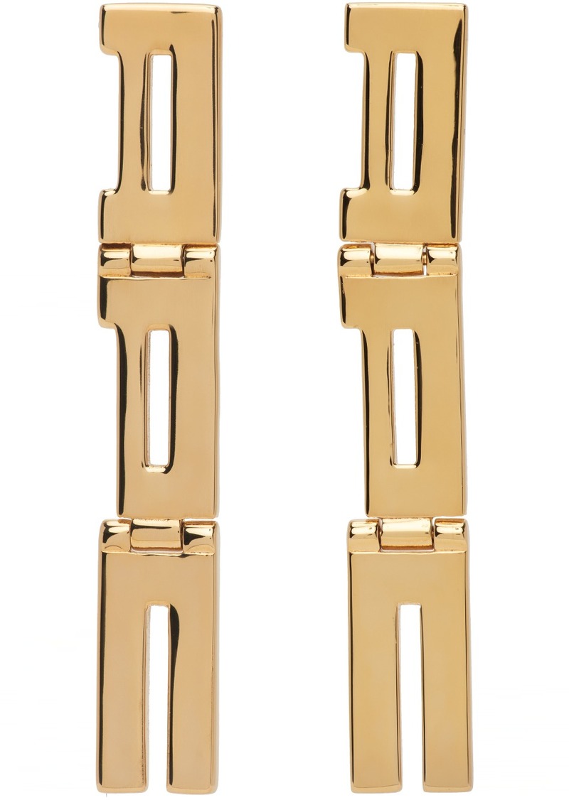 A.P.C. A. P.C. Gold A. P.C. Earrings