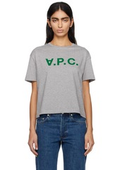 A.P.C. Gray Ana T-Shirt